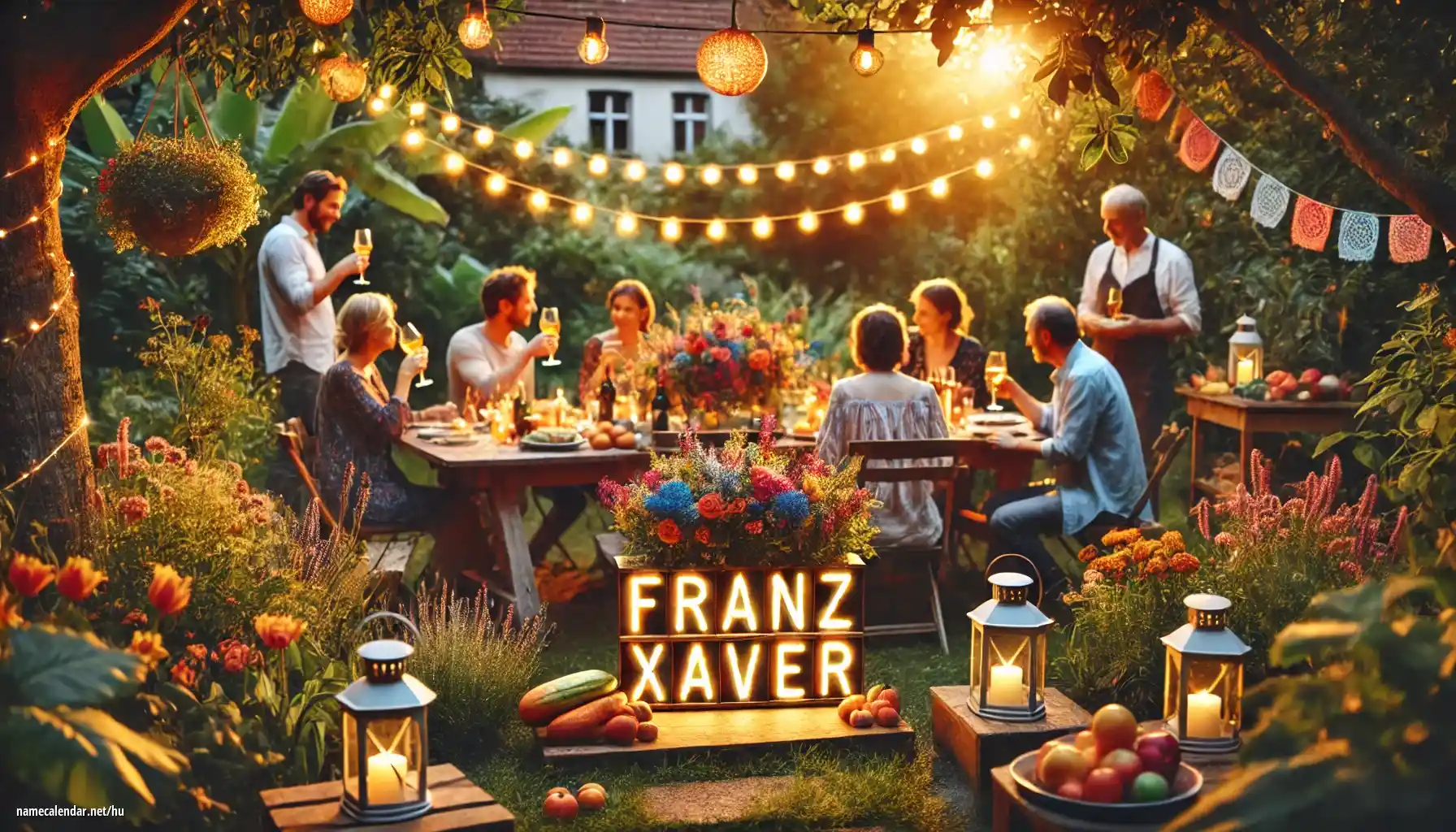 Névnap és név megünneplése - Franz Xaver
