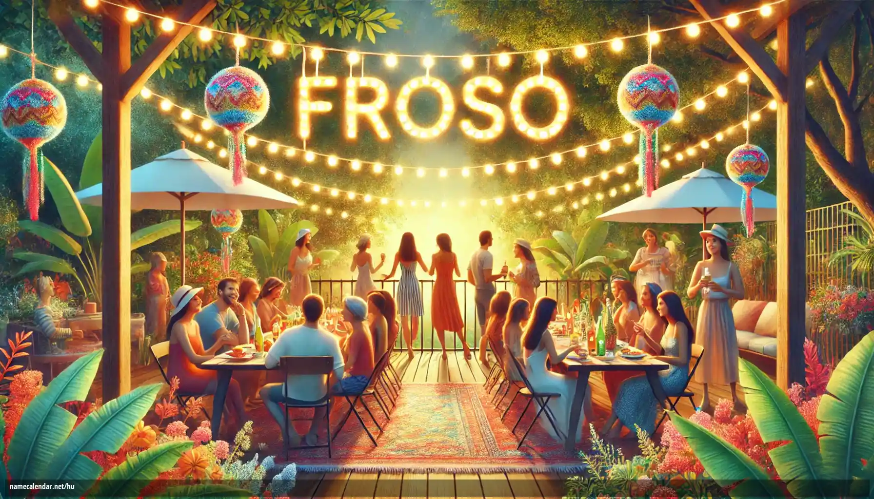 Névnap és név megünneplése - Froso