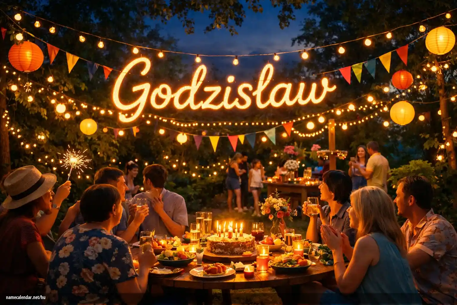 Névnap és név megünneplése - Godzisław