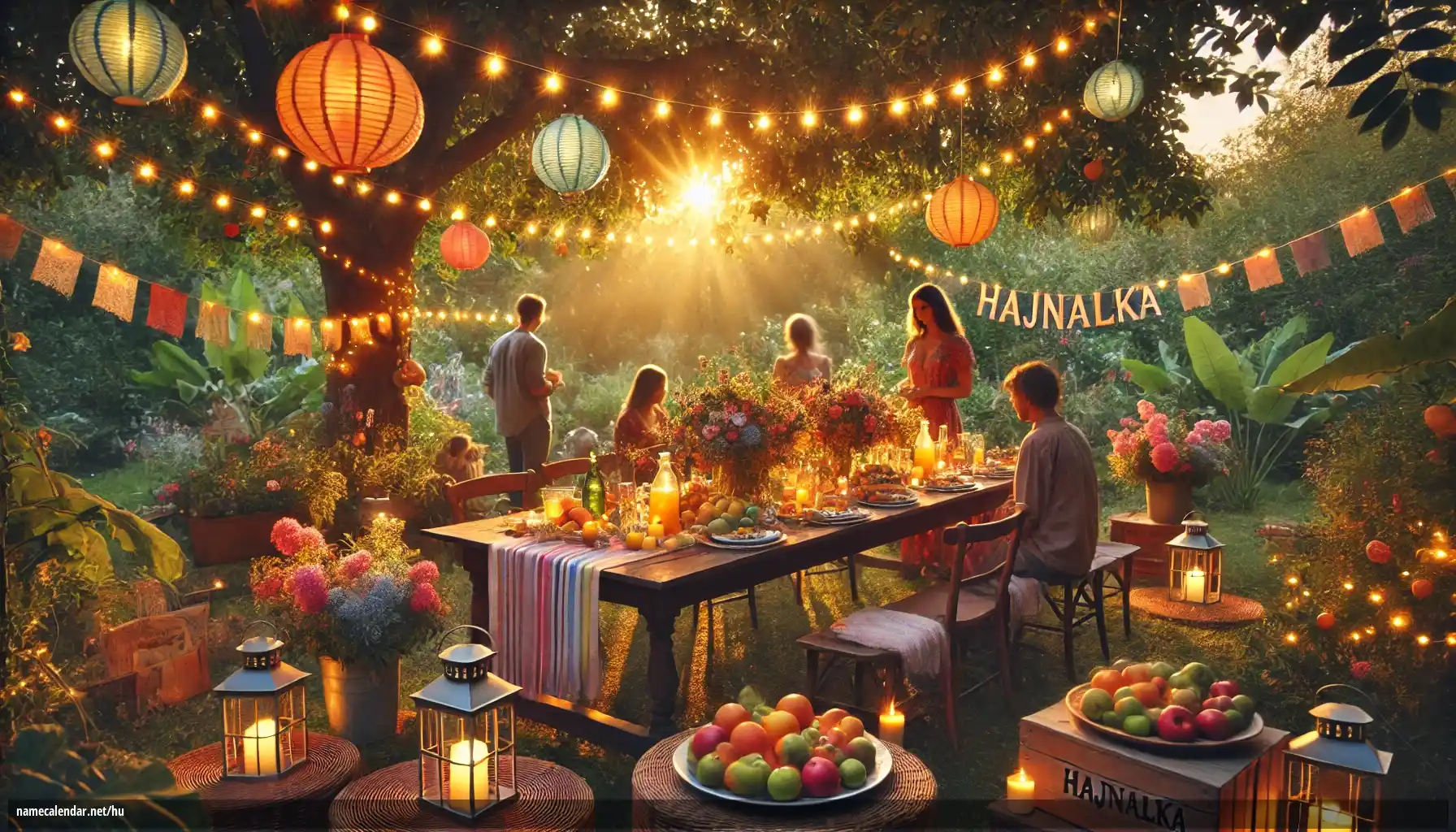 Névnap és név megünneplése - Hajnalka