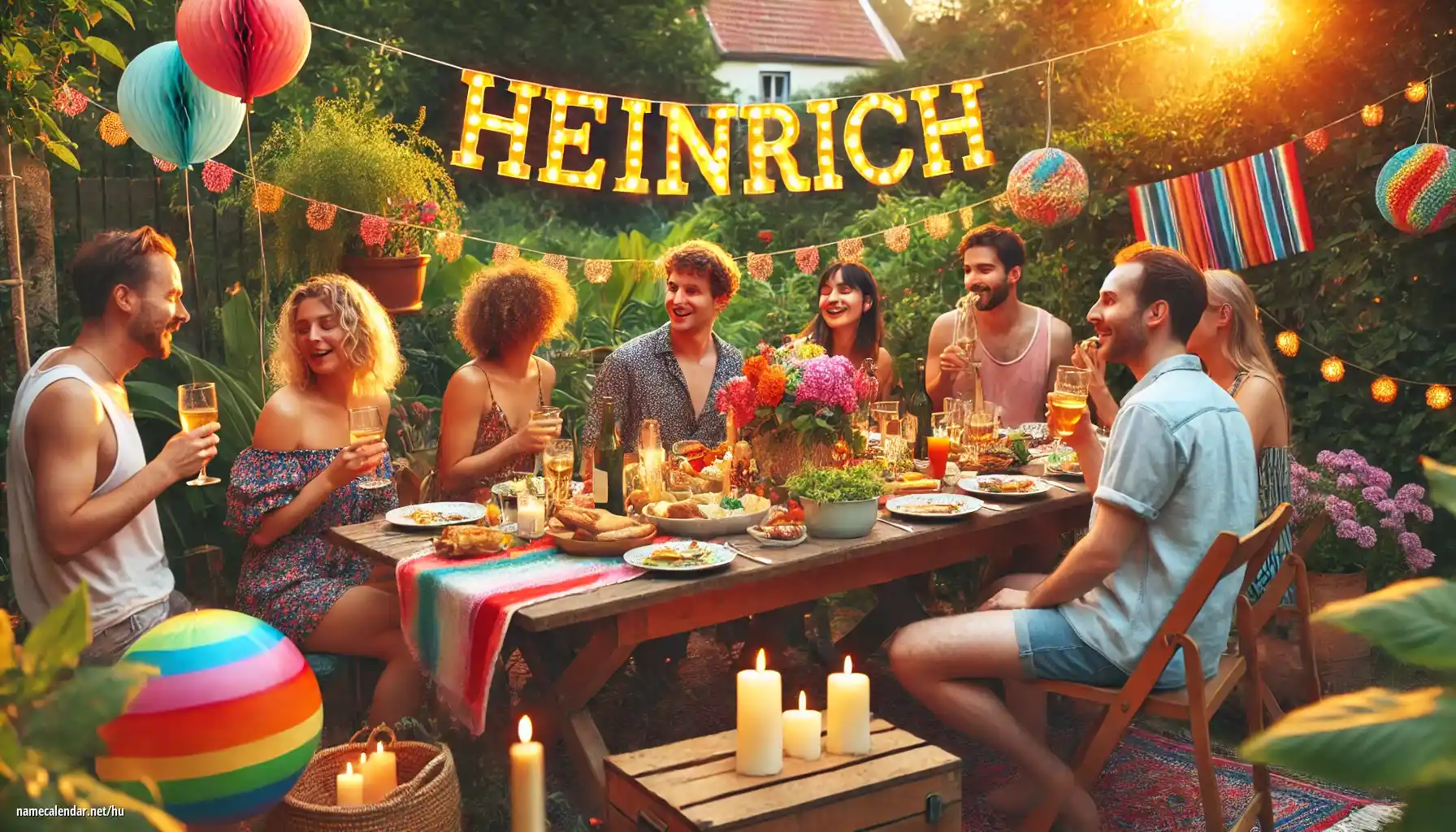 Névnap és név megünneplése - Heinrich