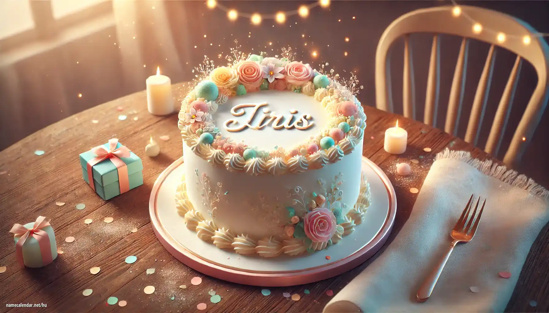 Névnap és név megünneplése - Iiris