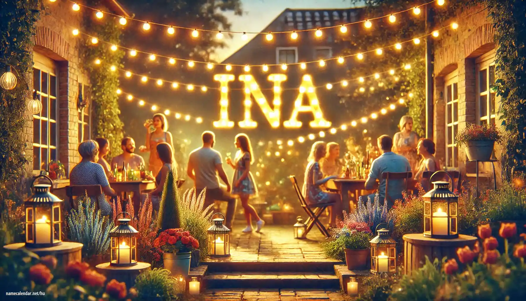 Névnap és név megünneplése - Ina