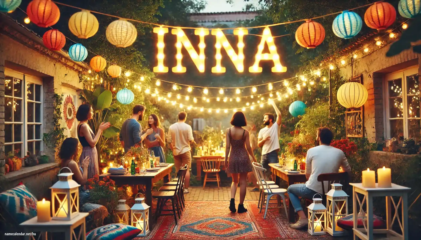 Névnap és név megünneplése - Inna