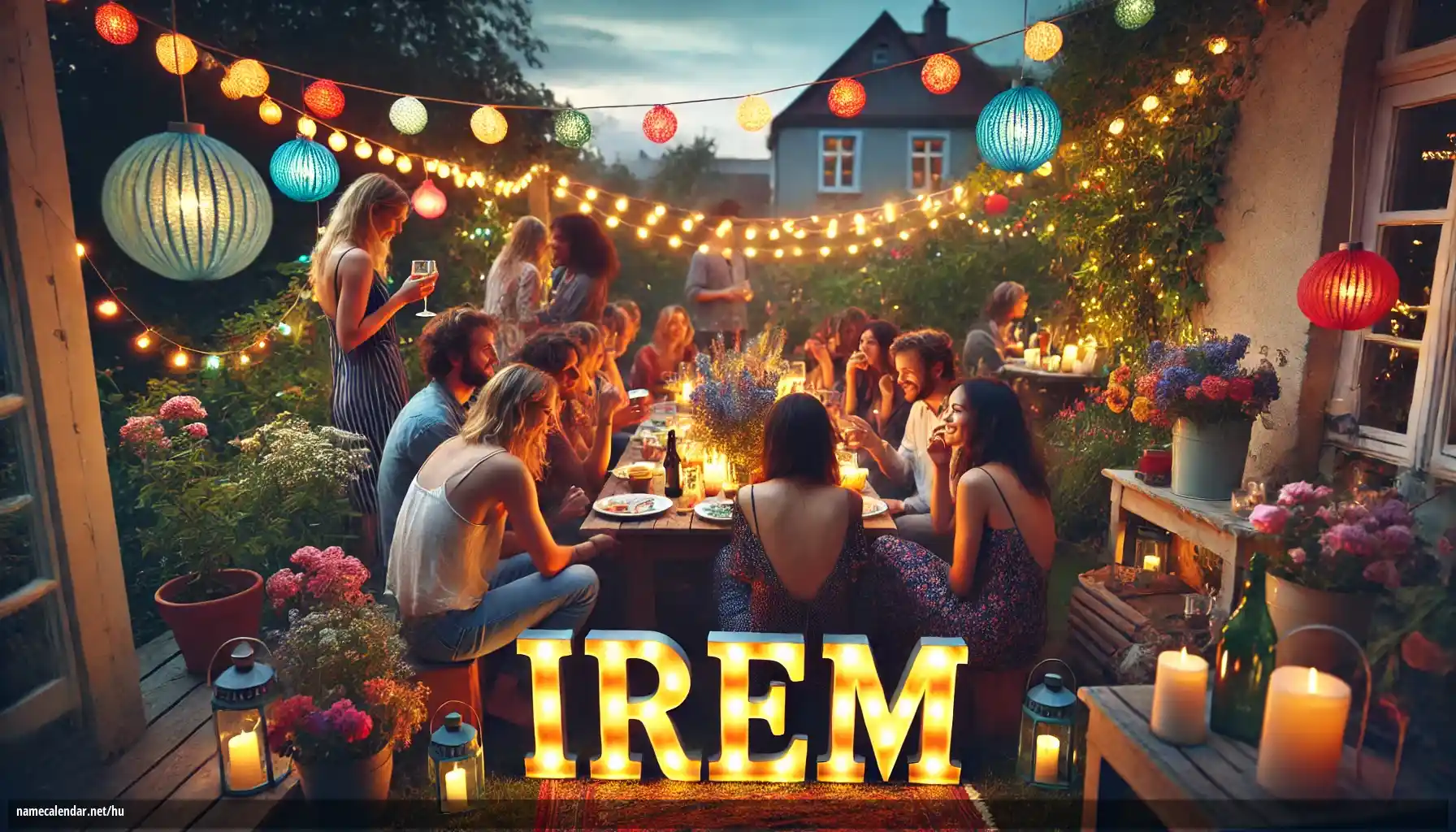 Névnap és név megünneplése - Irem