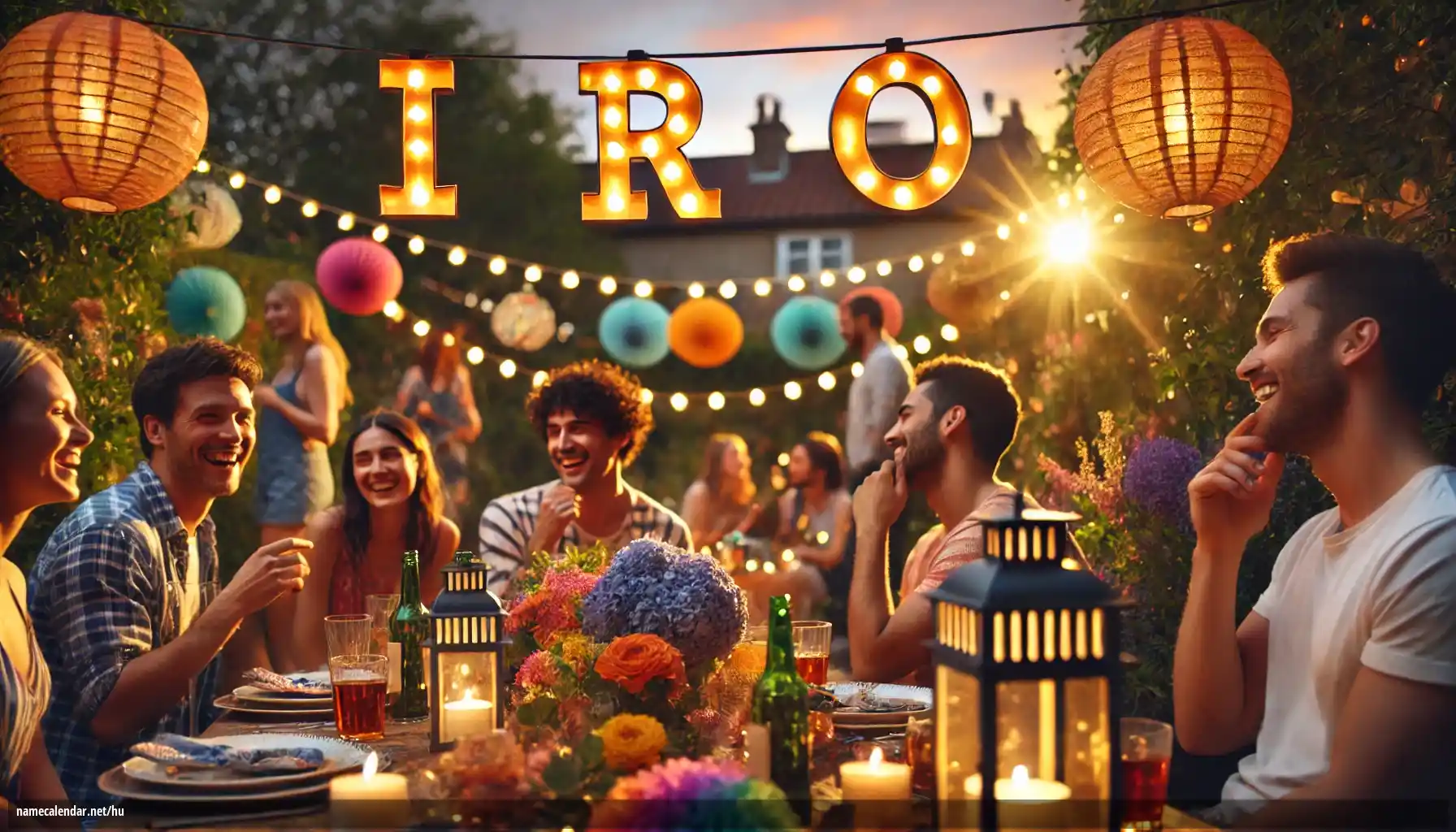 Névnap és név megünneplése - Iro