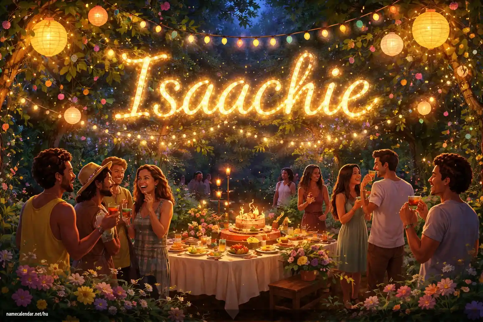 Névnap és név megünneplése - Isaachie