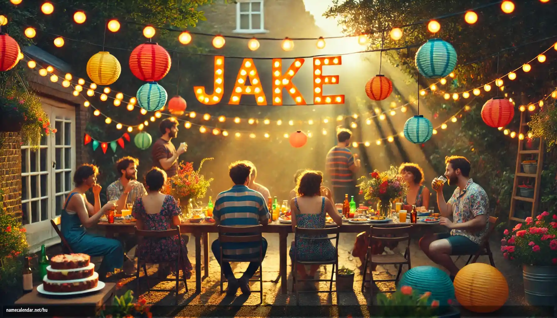 Névnap és név megünneplése - Jake