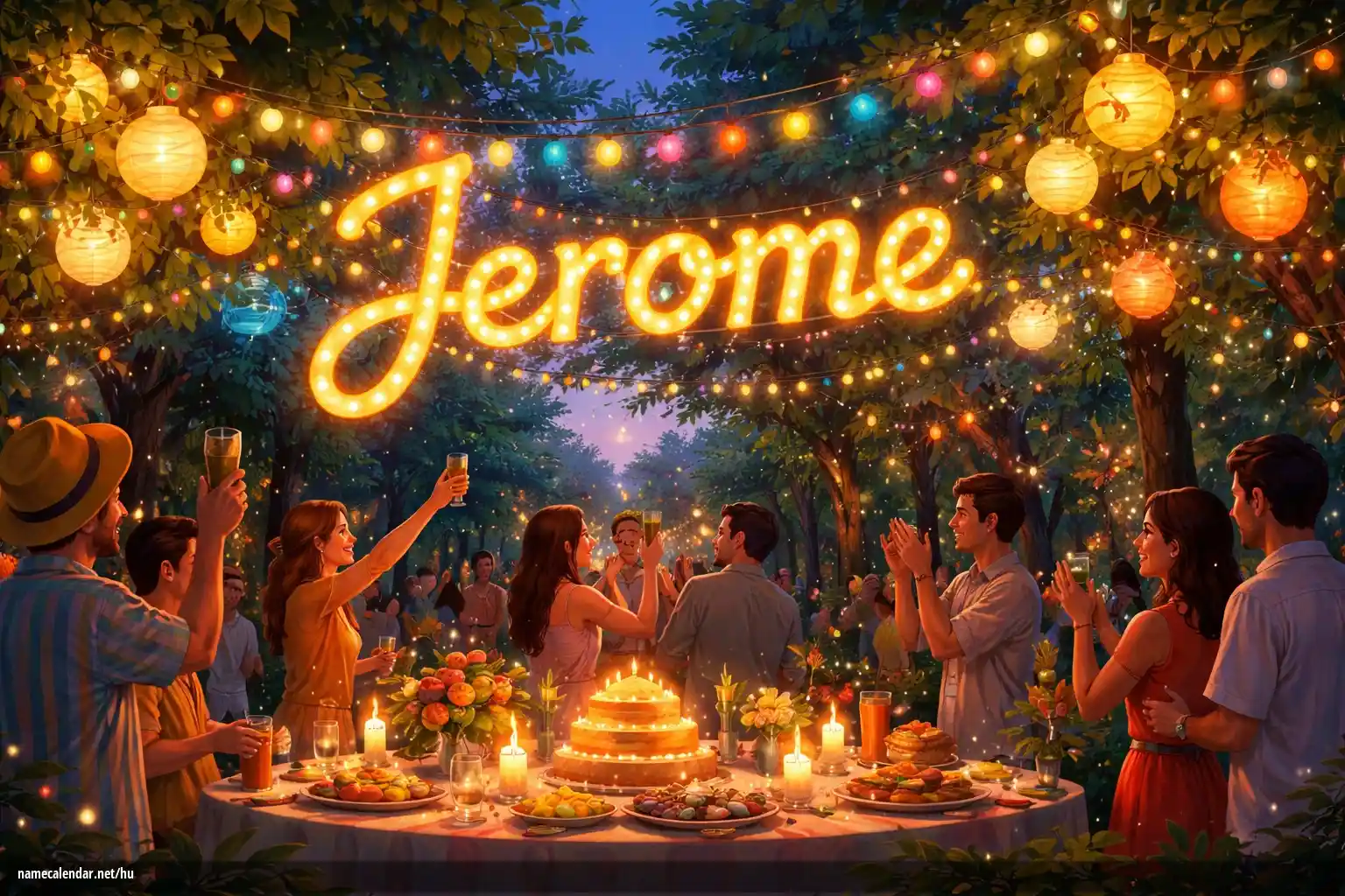 Névnap és név megünneplése - Jerome