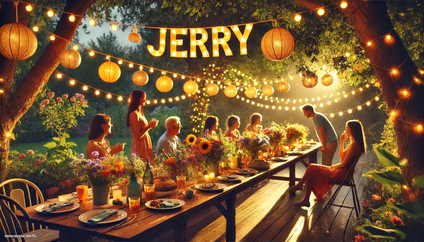 Névnap és név megünneplése - Jerry