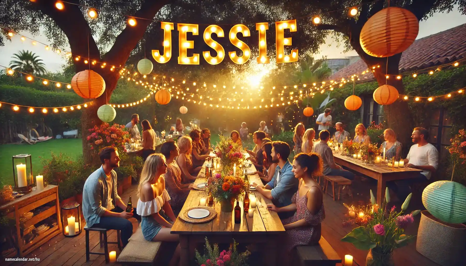 Névnap és név megünneplése - Jessie