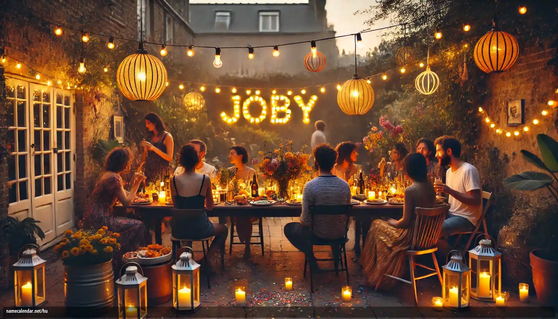 Névnap és név megünneplése - Joby