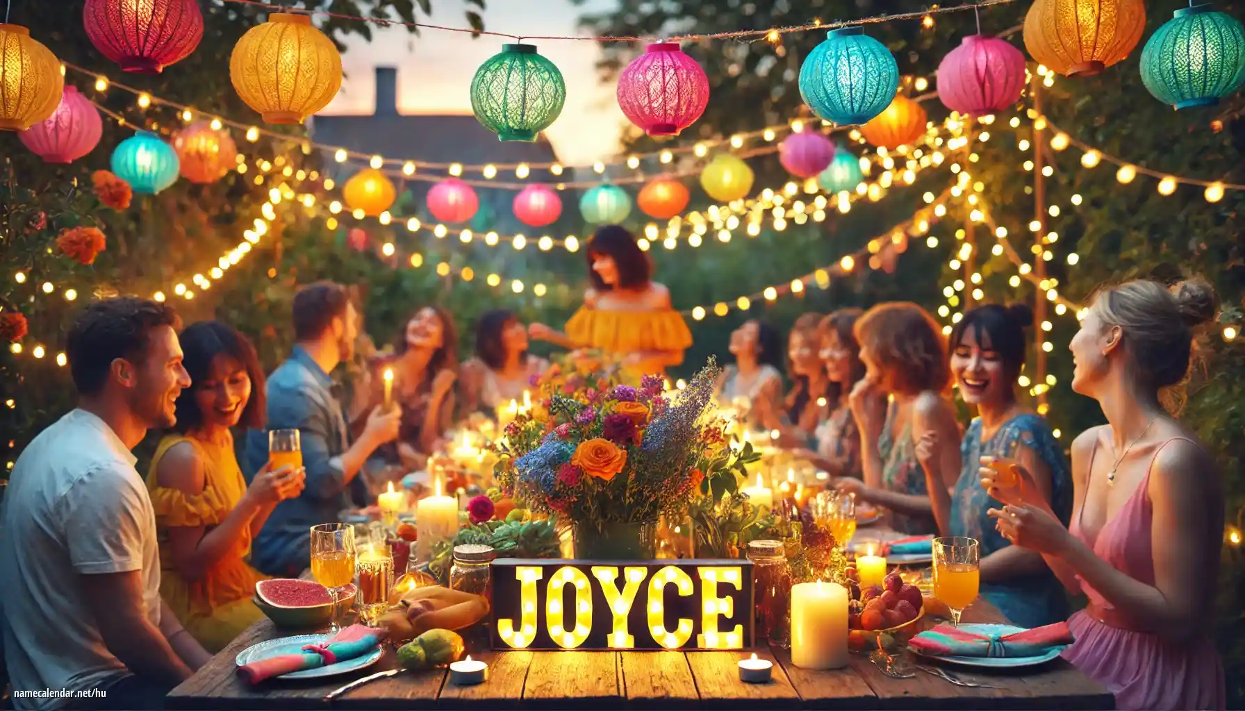 Névnap és név megünneplése - Joyce