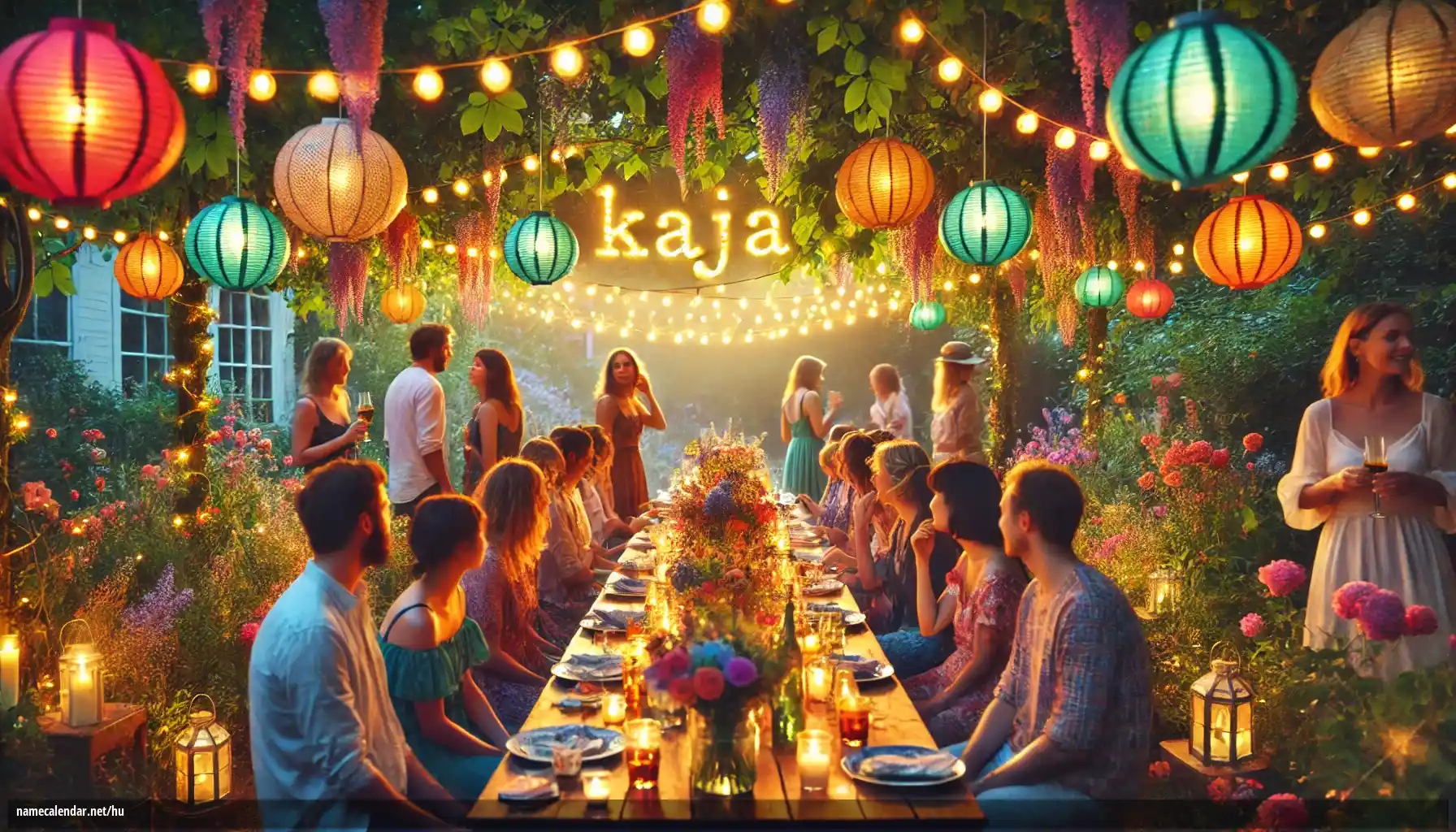 Névnap és név megünneplése - Kaja