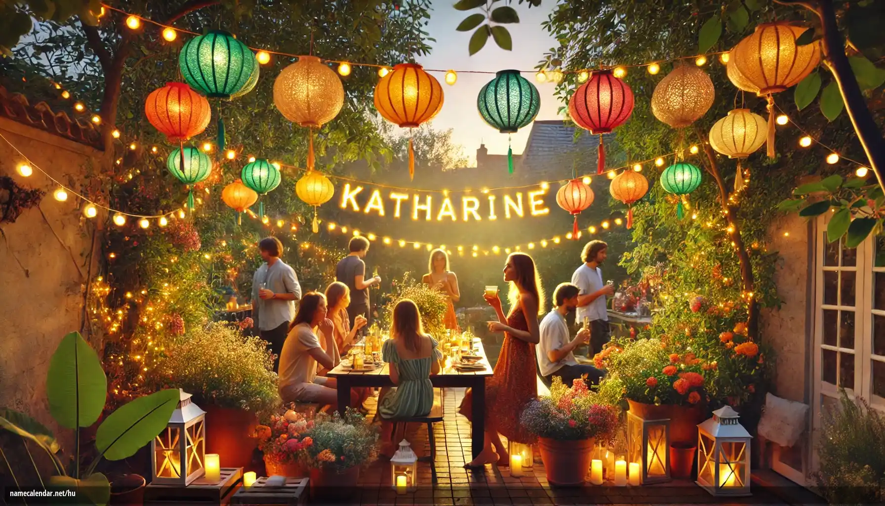 Névnap és név megünneplése - Katharine