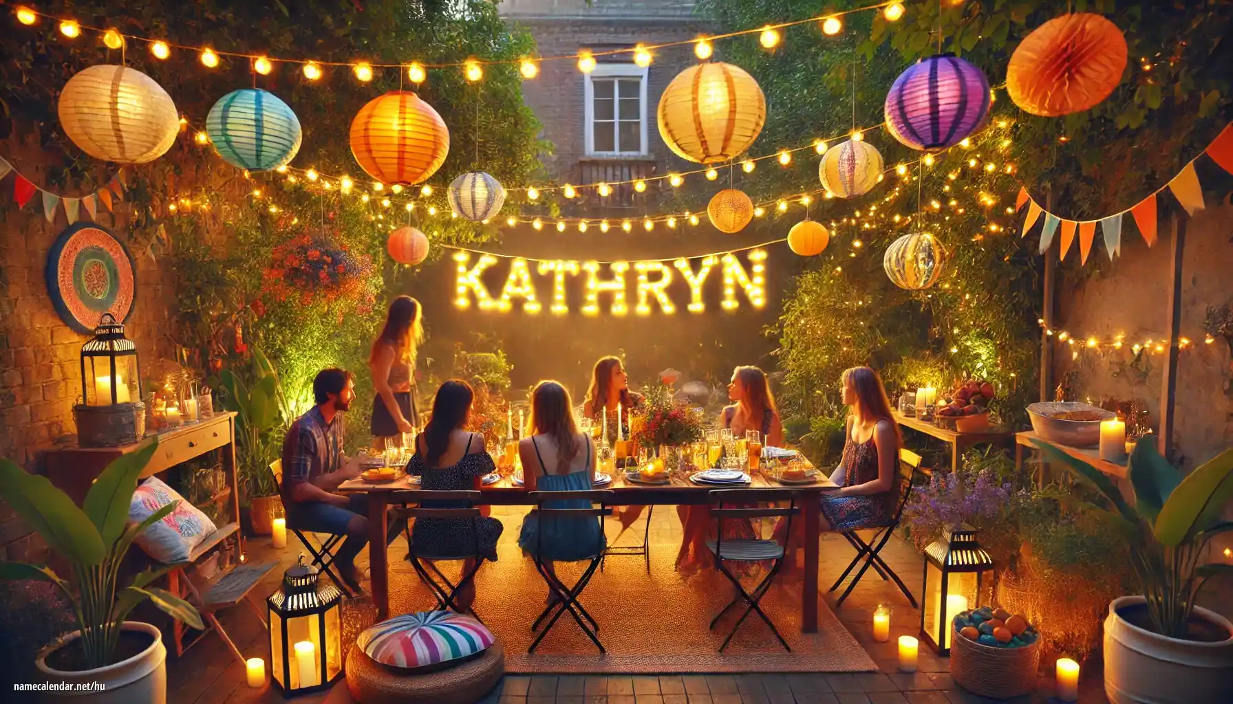 Névnap és név megünneplése - Kathryn