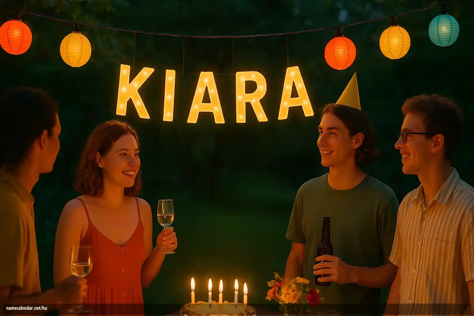 Névnap és név megünneplése - Kiara