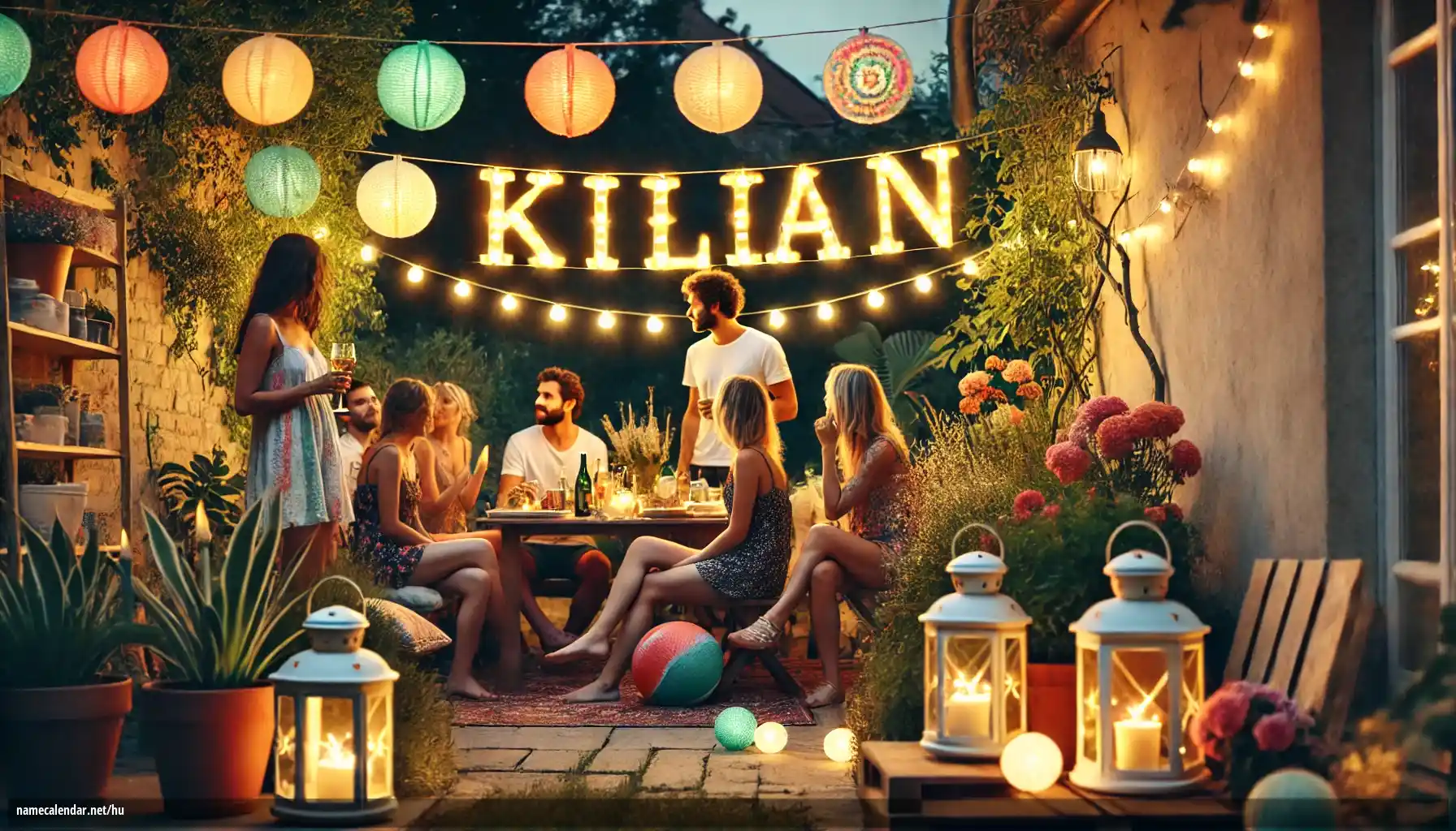 Névnap és név megünneplése - Kilian