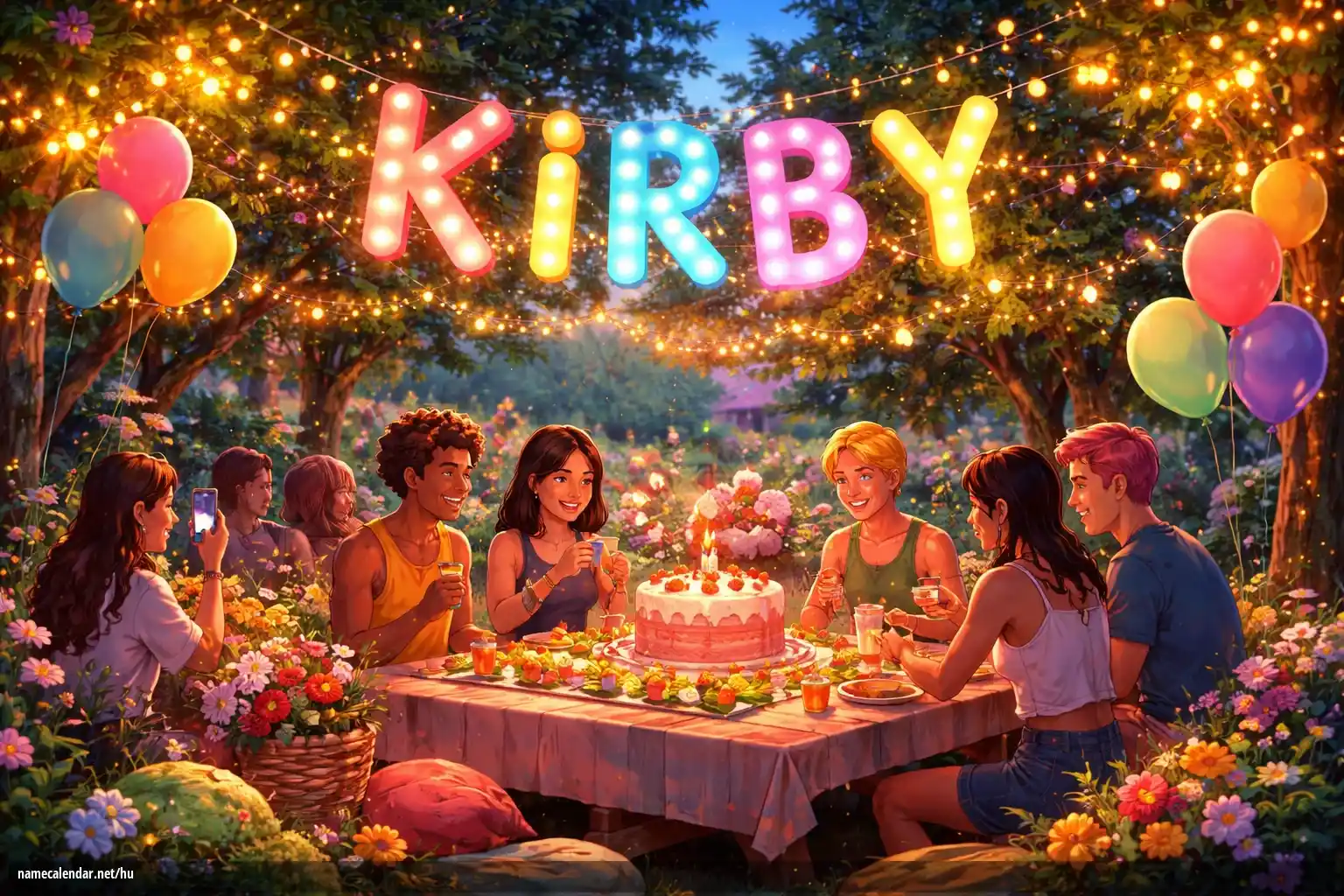 Névnap és név megünneplése - Kirby
