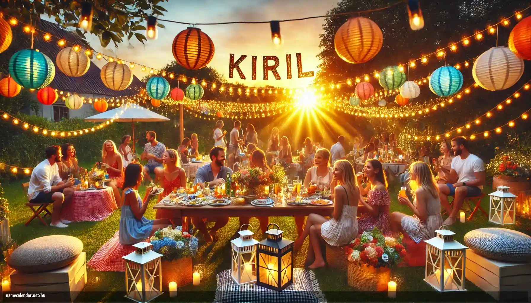 Névnap és név megünneplése - Kiril