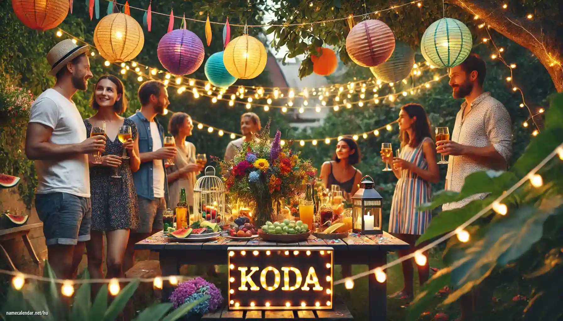 Névnap és név megünneplése - Koda