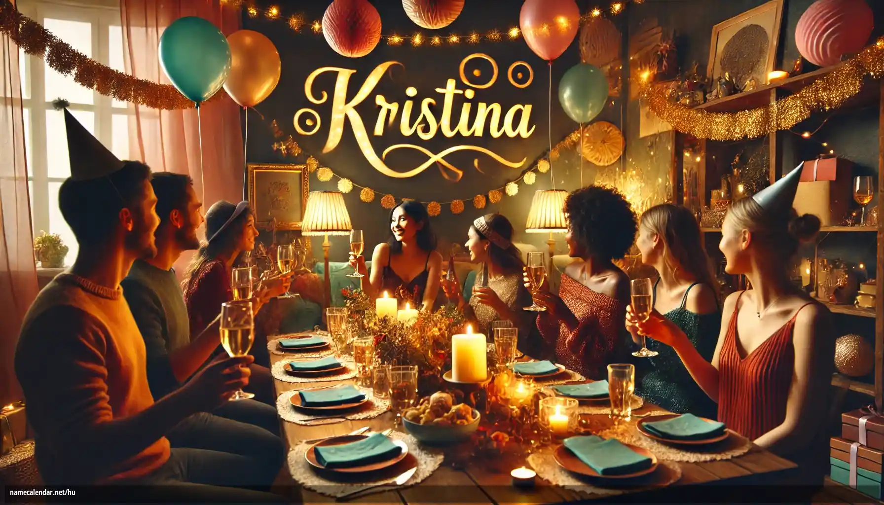 Névnap és név megünneplése - Kristina