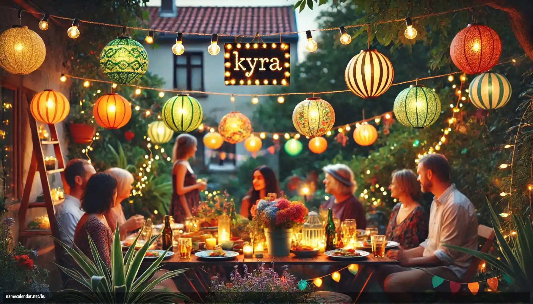 Névnap és név megünneplése - Kyra