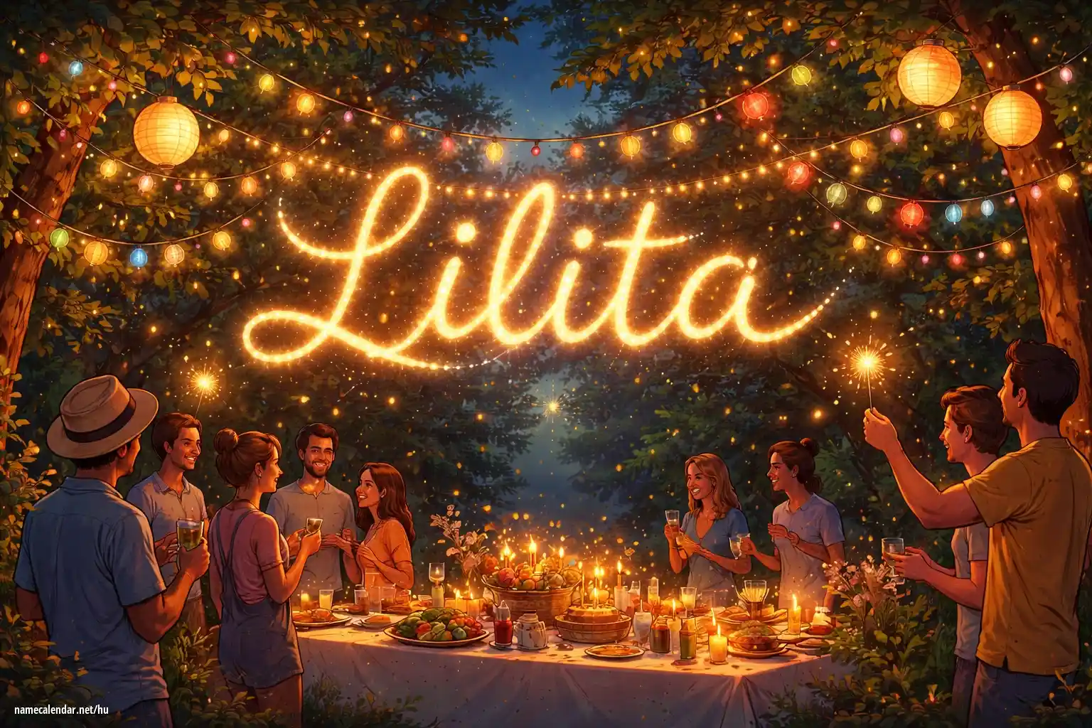 Névnap és név megünneplése - Lilita