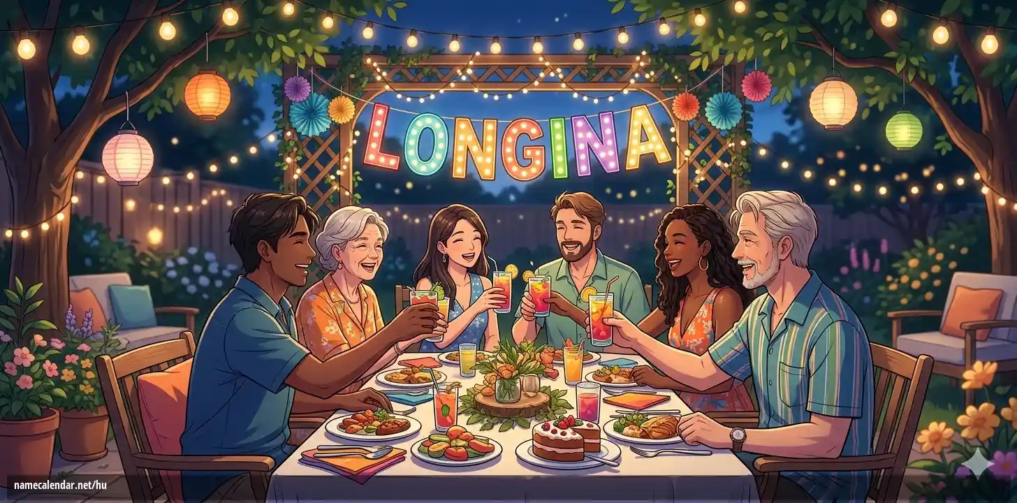 Névnap és név megünneplése - Longina