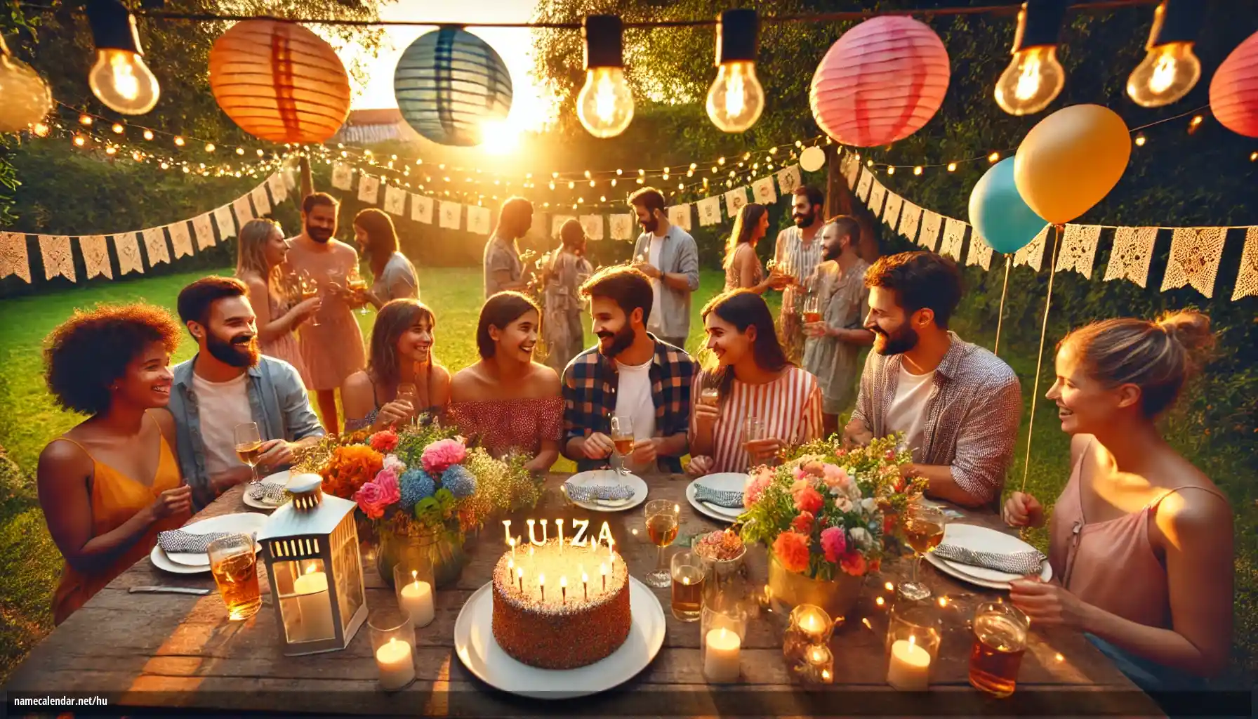 Névnap és név megünneplése - Luiza
