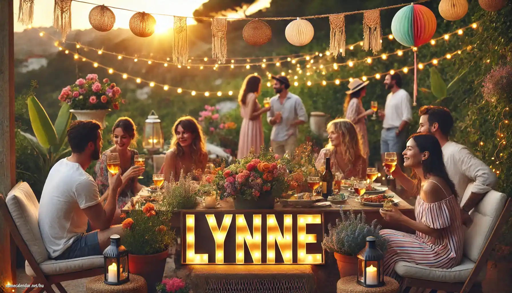 Névnap és név megünneplése - Lynne