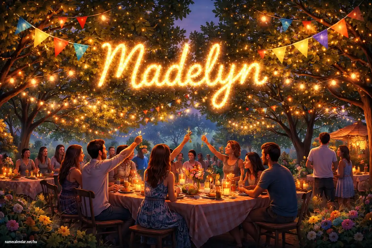 Névnap és név megünneplése - Madelyn