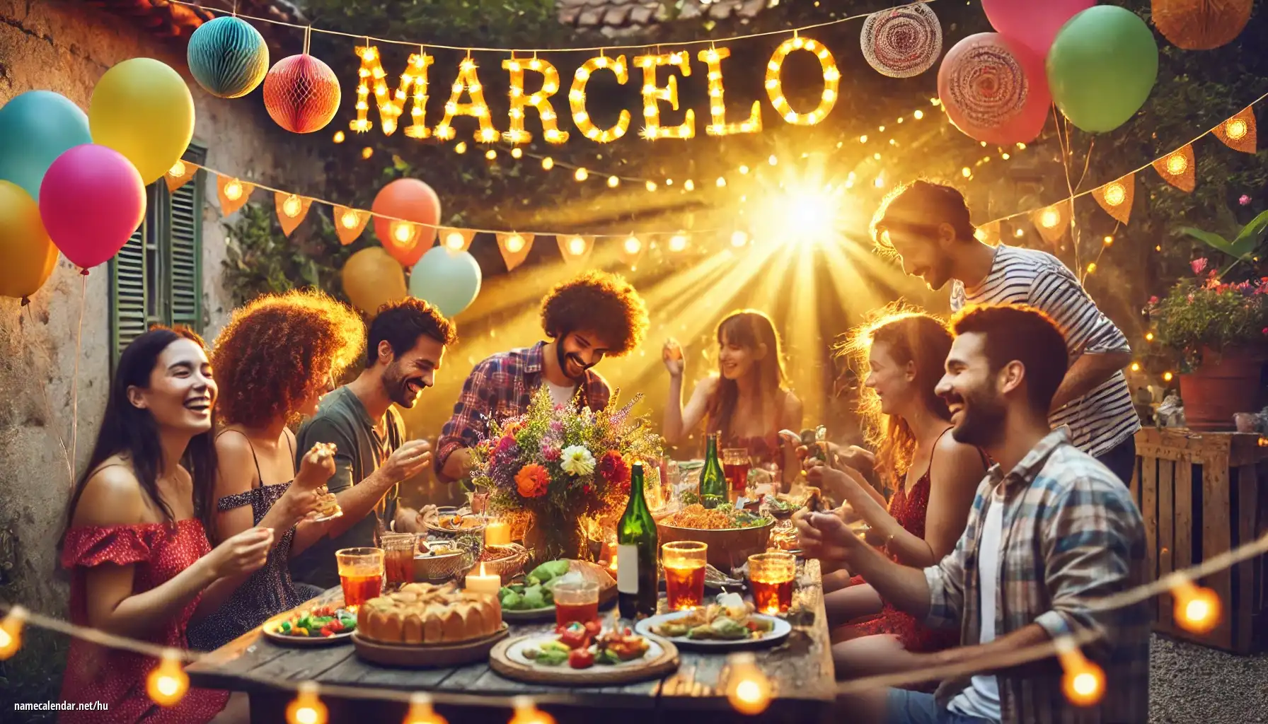 Névnap és név megünneplése - Marcelo