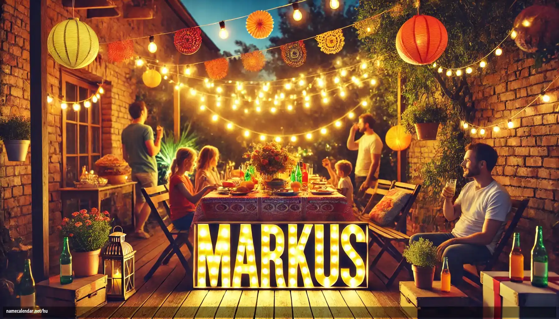 Névnap és név megünneplése - Markus