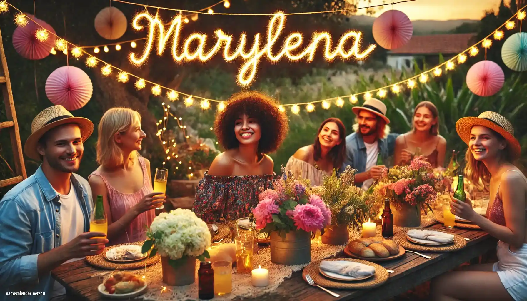 Névnap és név megünneplése - Marylena