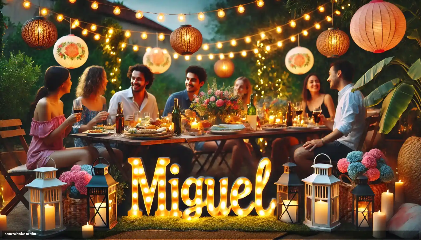 Névnap és név megünneplése - Miguel