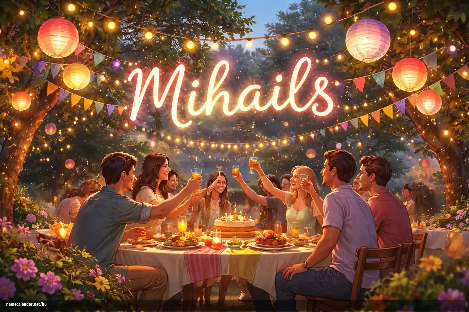 Névnap és név megünneplése - Mihails
