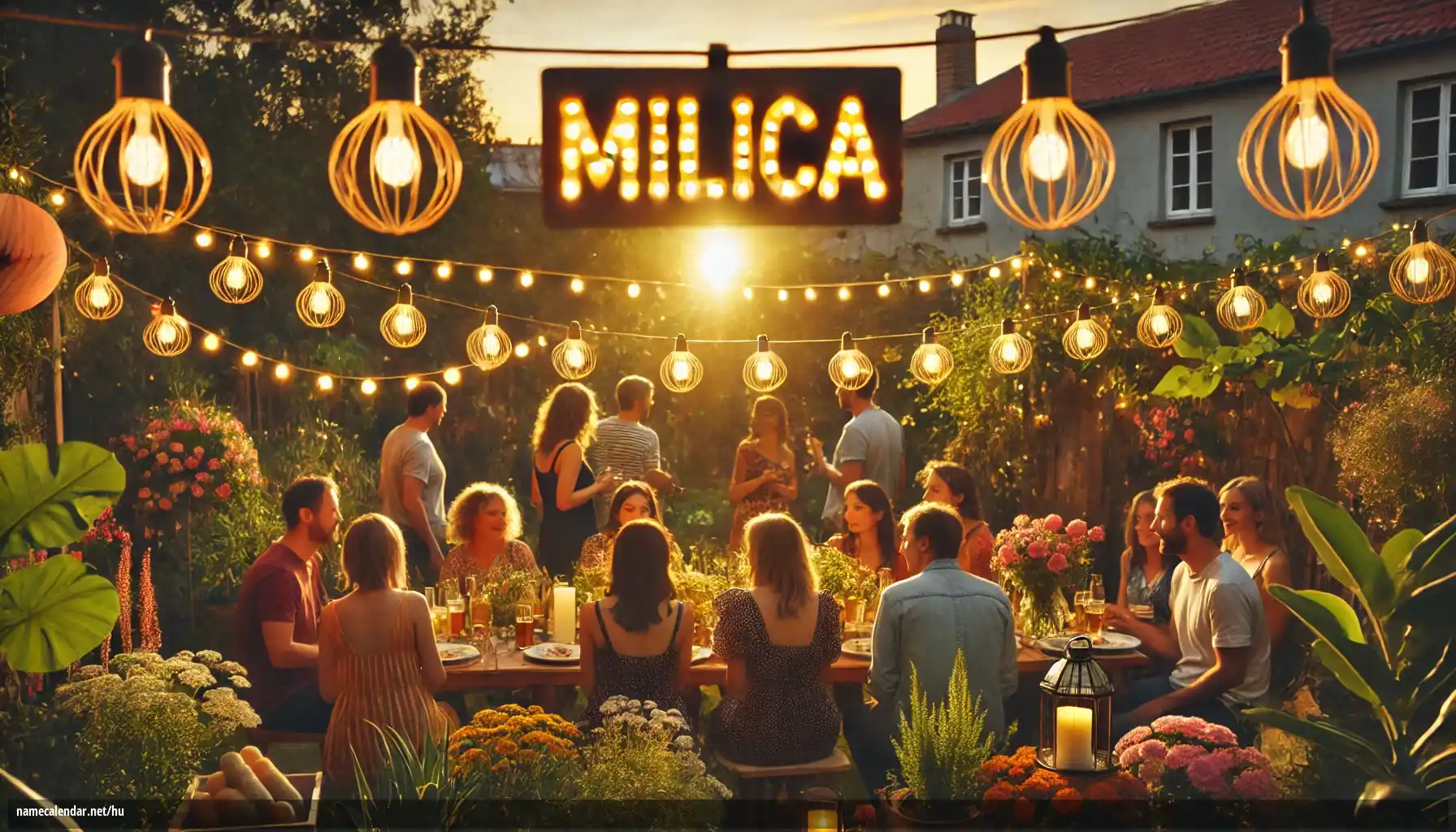 Névnap és név megünneplése - Milica