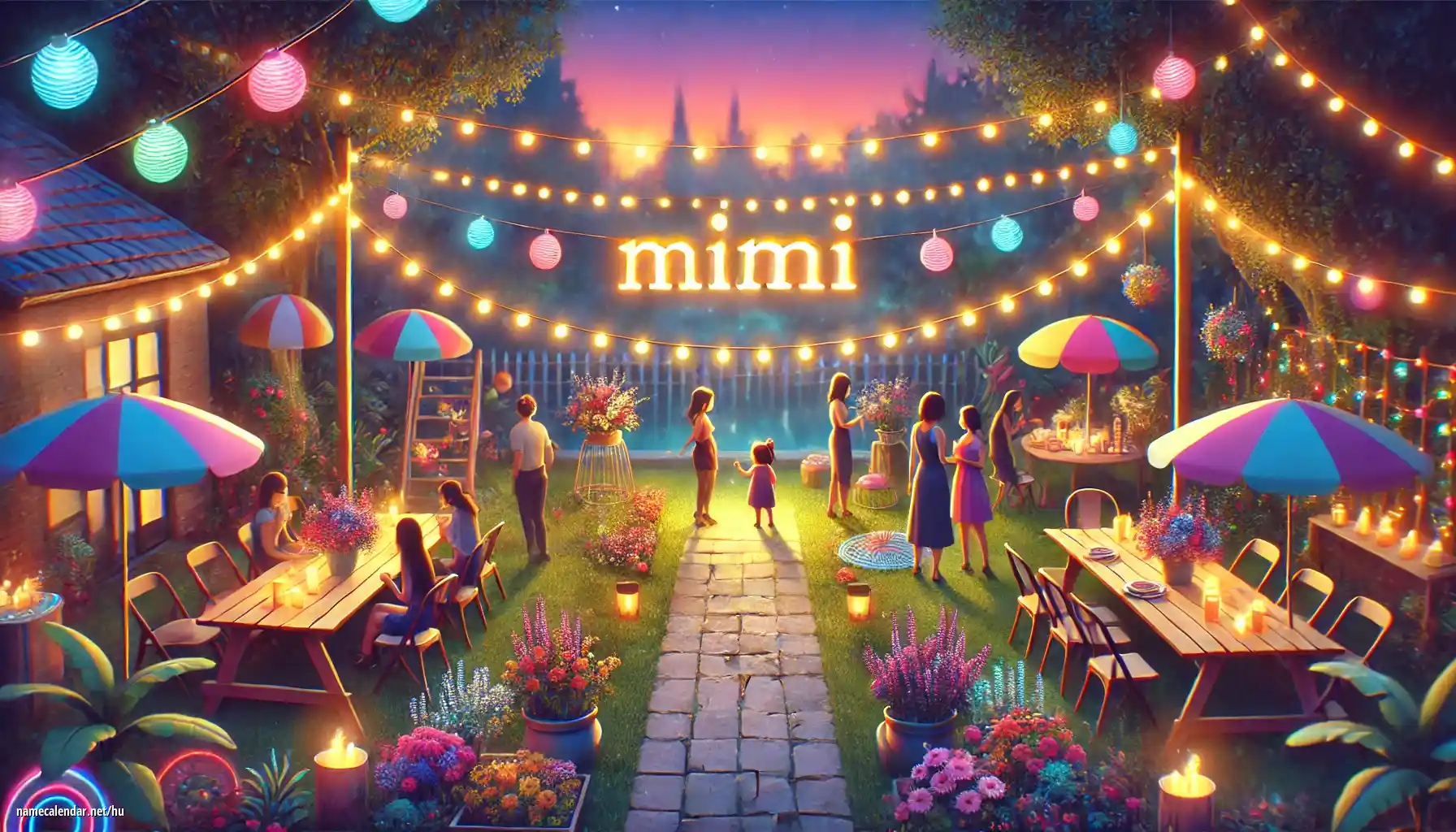 Névnap és név megünneplése - Mimi