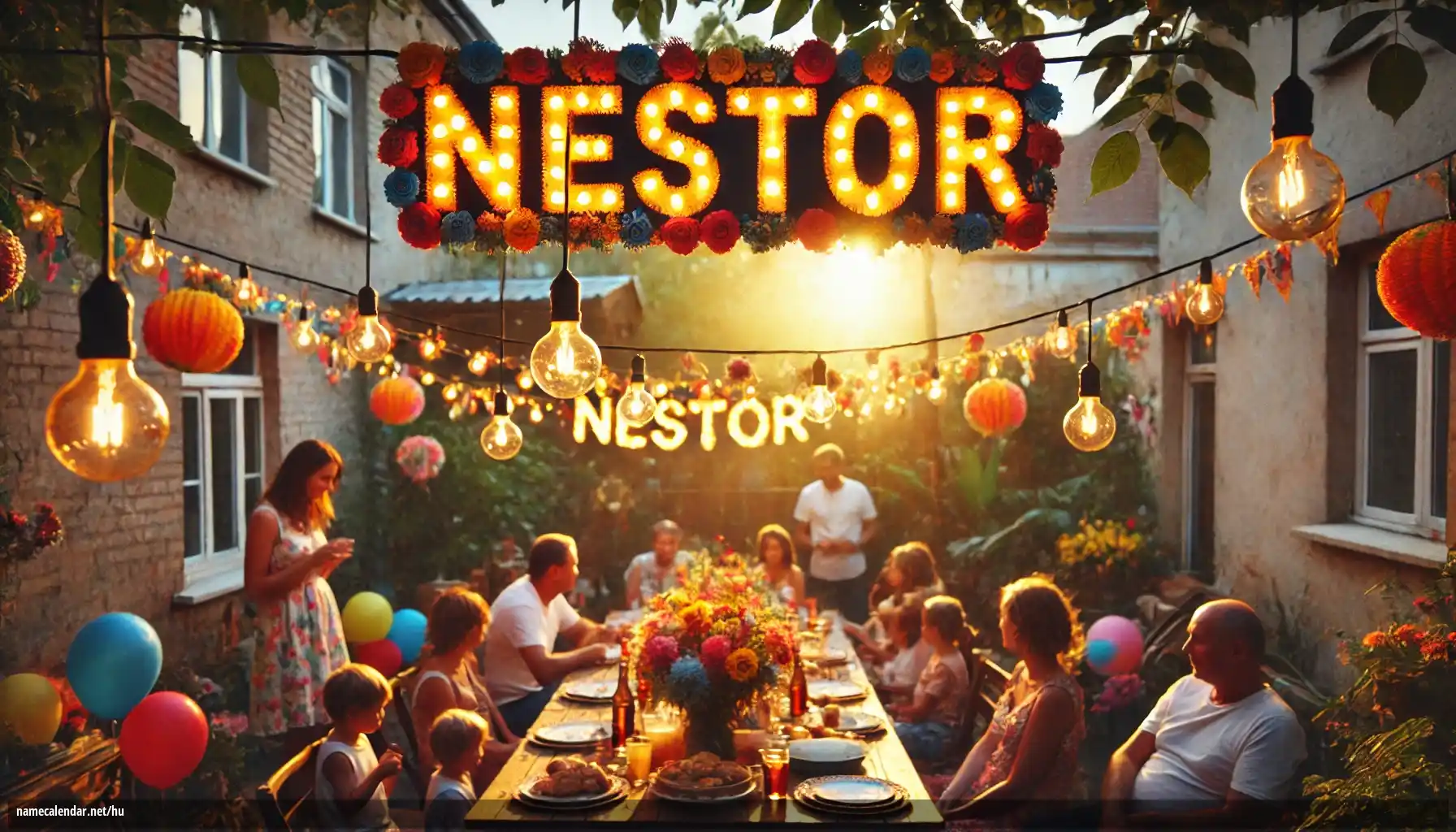 Névnap és név megünneplése - Néstor