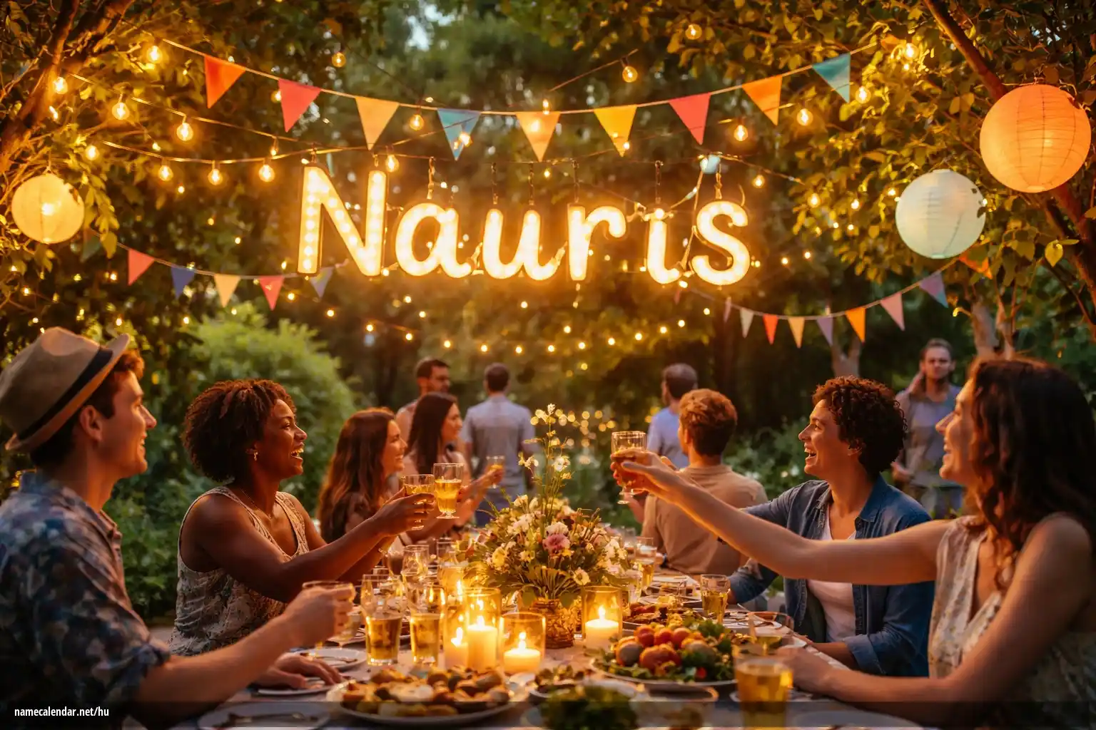 Névnap és név megünneplése - Nauris