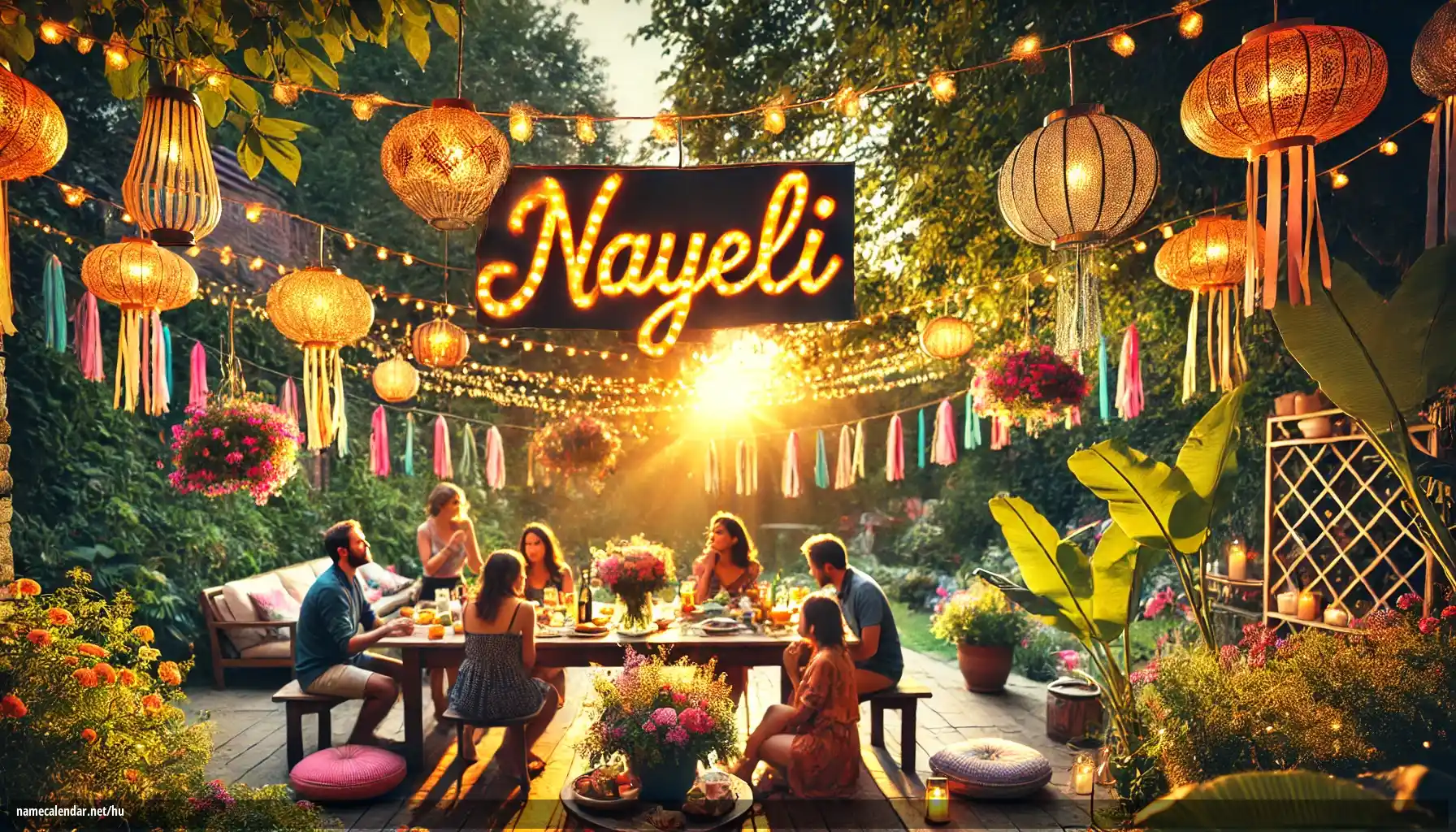 Névnap és név megünneplése - Nayeli