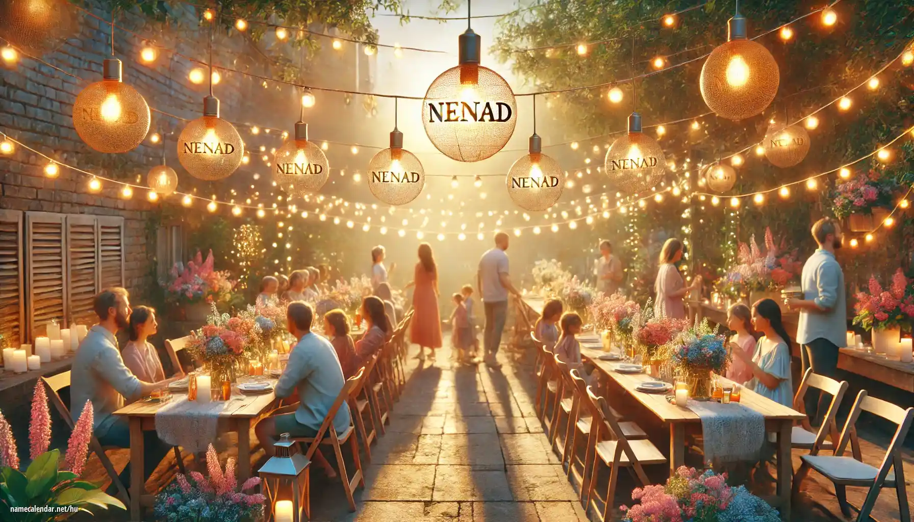 Névnap és név megünneplése - Nenad