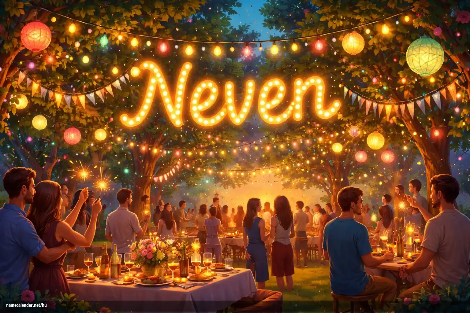 Névnap és név megünneplése - Neven