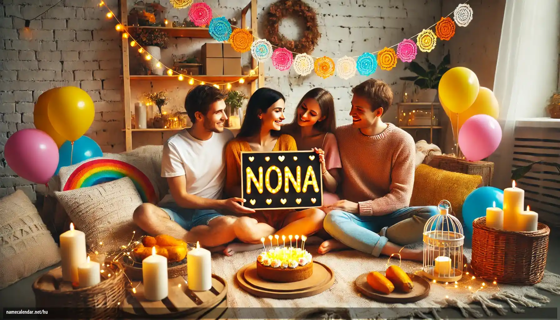 Névnap és név megünneplése - Nona