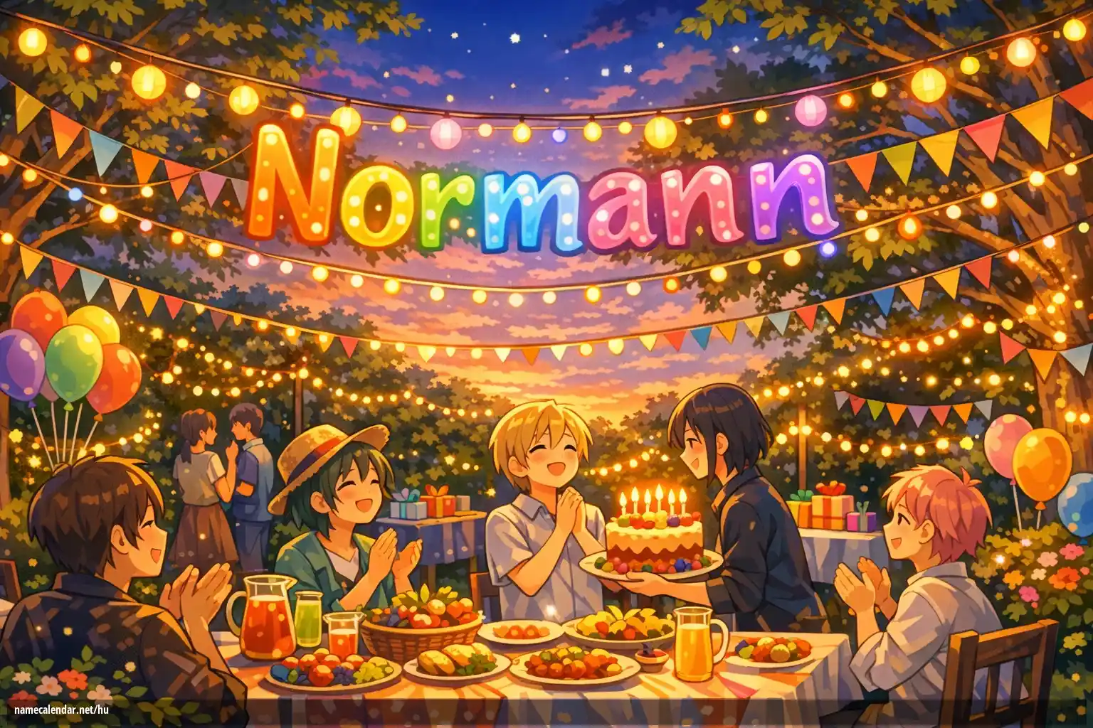Névnap és név megünneplése - Normann