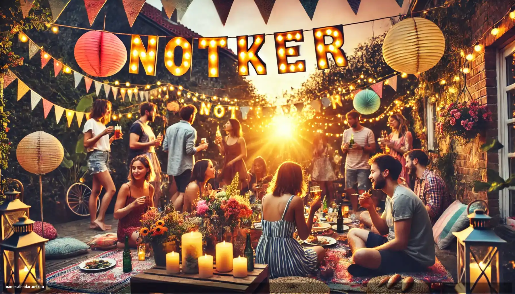 Névnap és név megünneplése - Notker