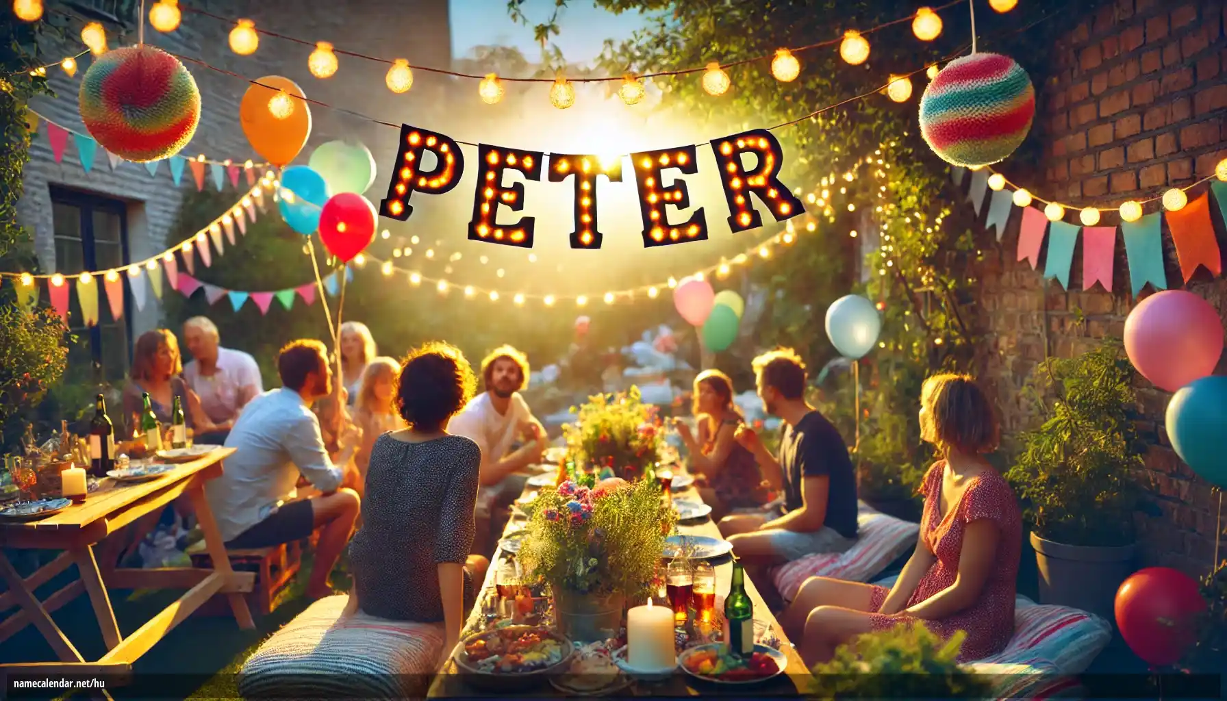 Névnap és név megünneplése - Peter