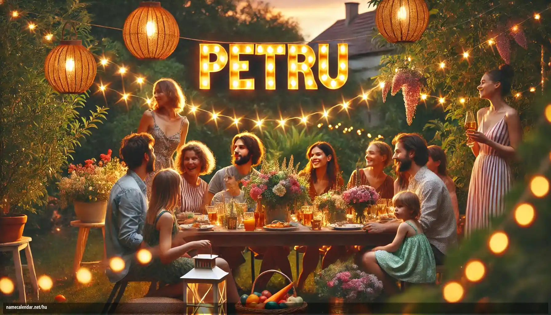 Névnap és név megünneplése - Petru