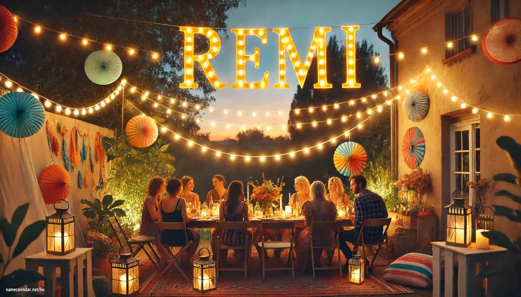 Névnap és név megünneplése - Rémi